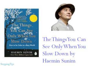 The things you can see only when you slow down how to be calm in a busy World by Haemin Sunim