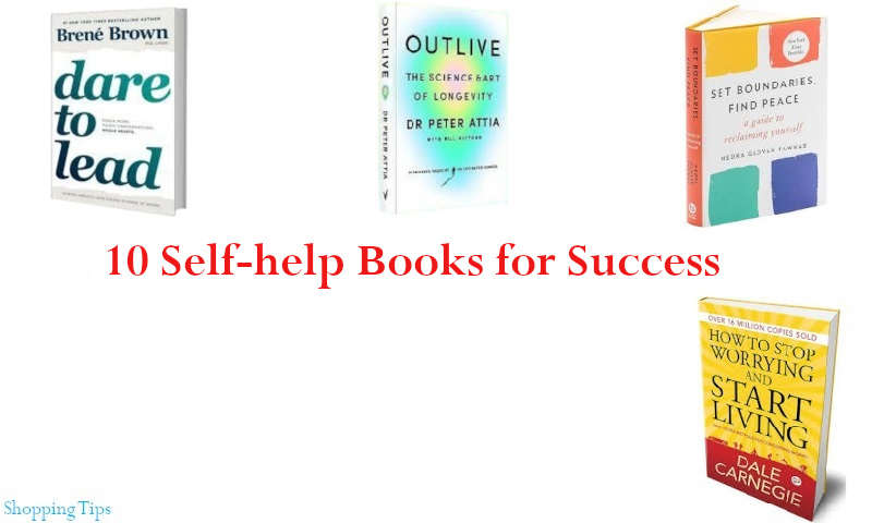 Self-help books-title